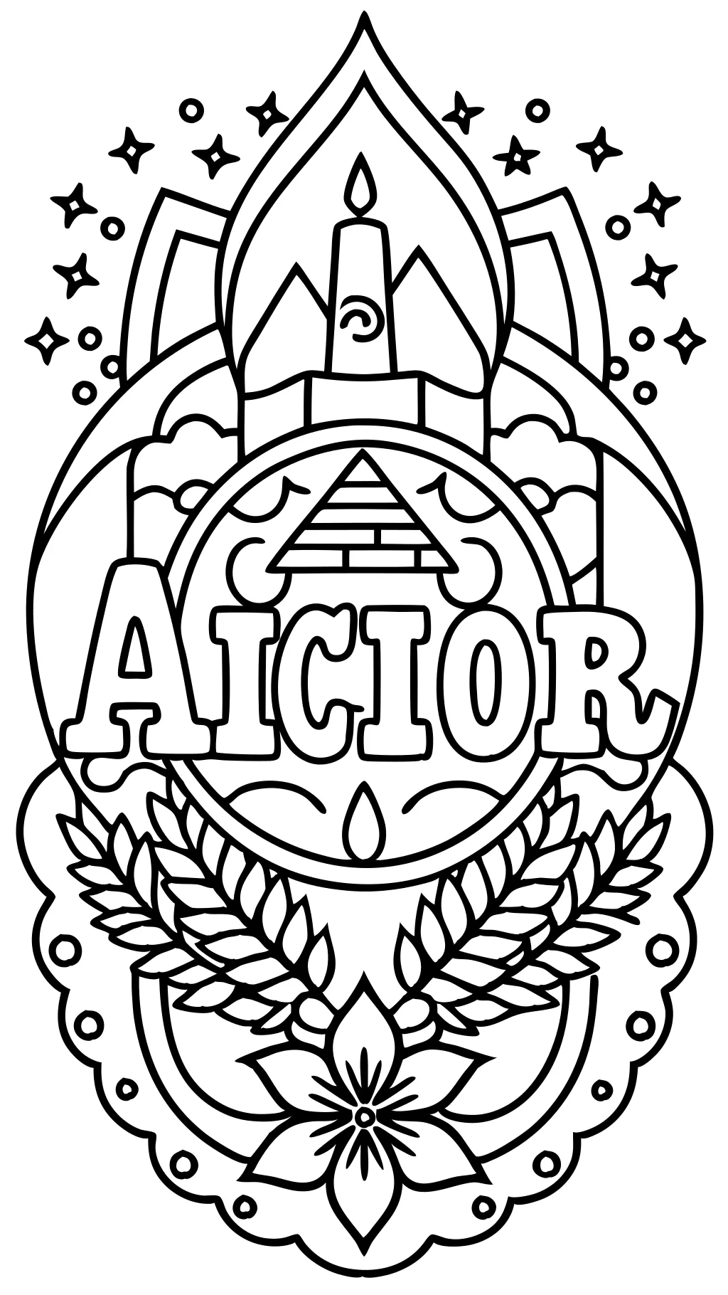 alcohol marker coloring pages